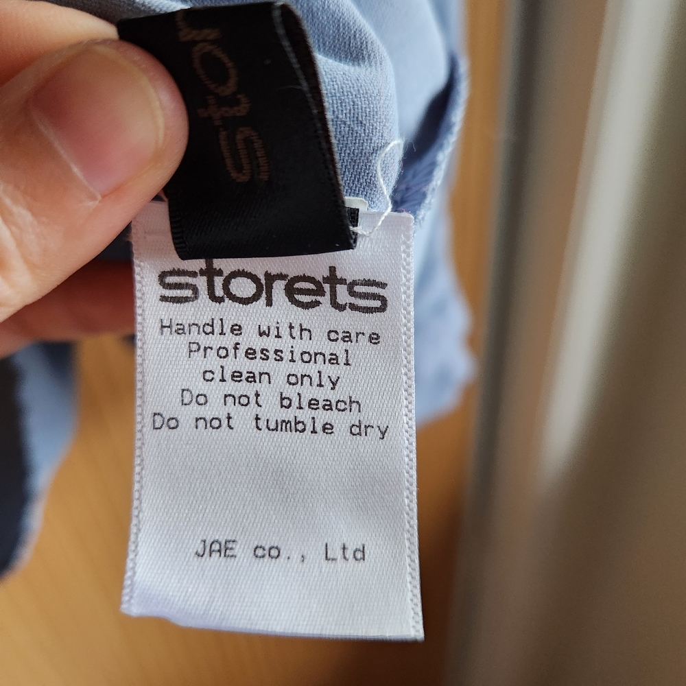 Storets Ruffle Blue Blouse - Picture 7 of 8